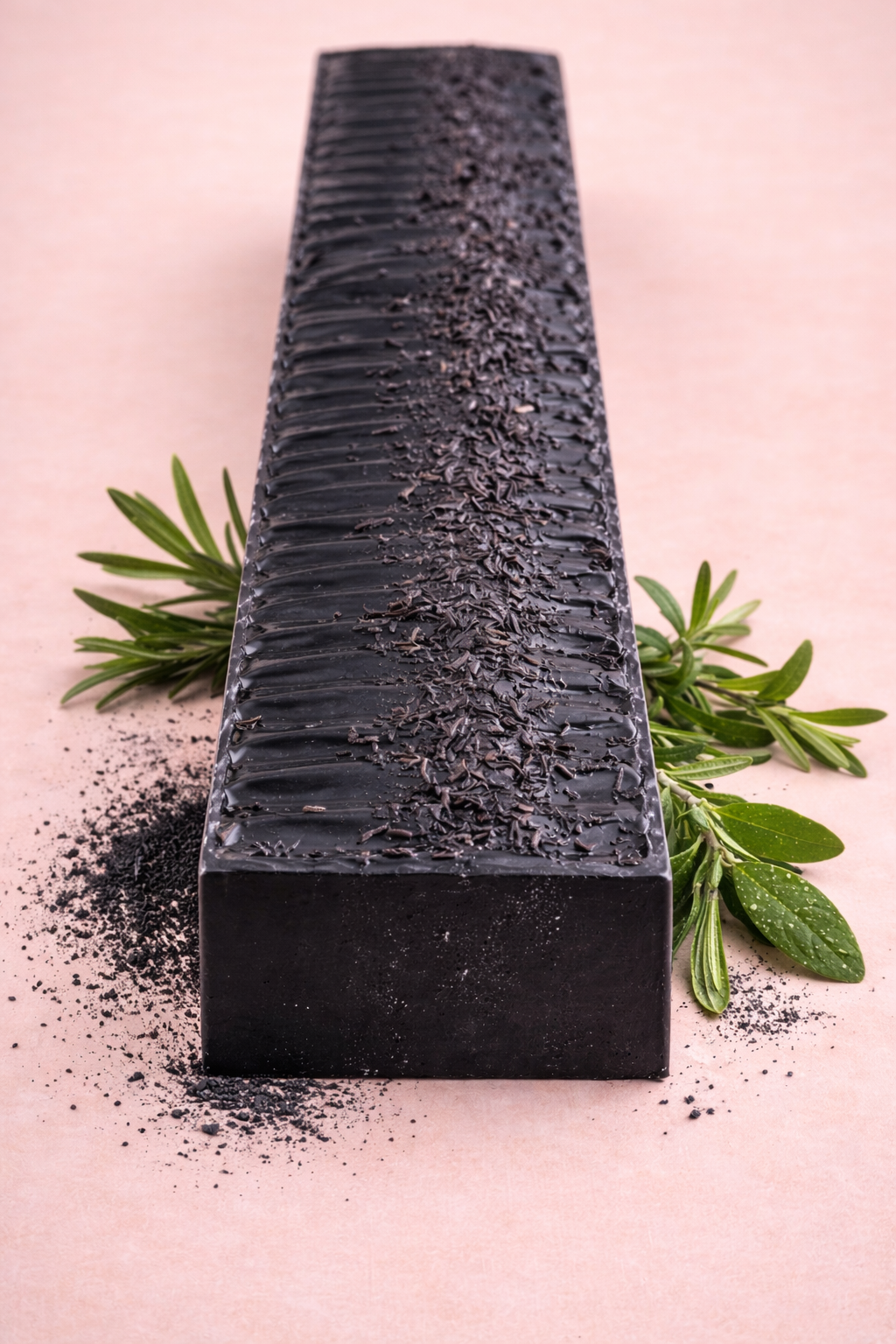 CHARCOAL AND GREEN TEA