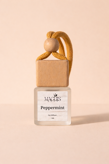 Peppermint Car Diffuser | Premium Air Freshener + Car Accessories