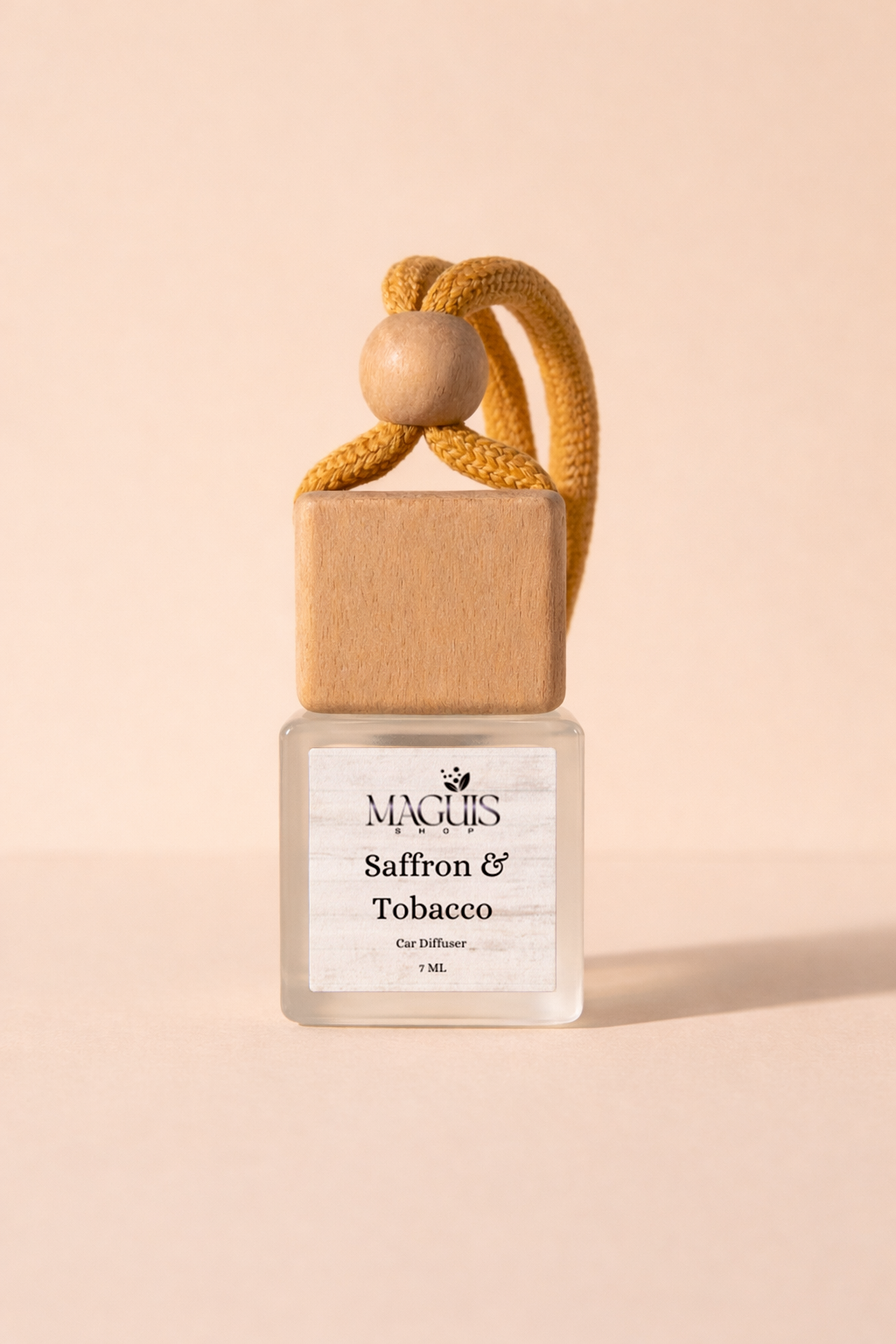 Saffron & Tobacco | Premium Air Freshener + Car Accessories