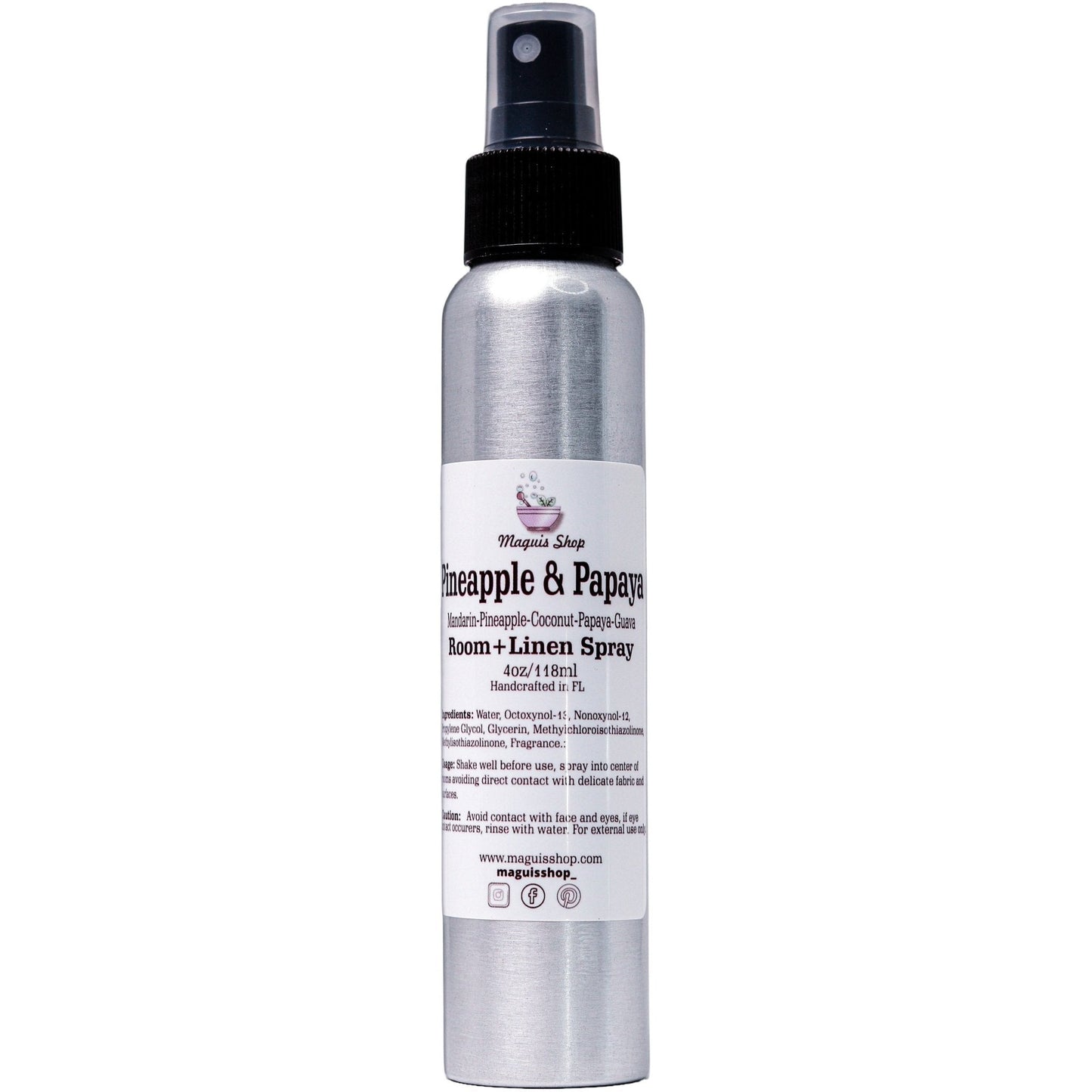 PINEAPPLE PAPAYA ROOM SPRAY - MaguisShop.llc